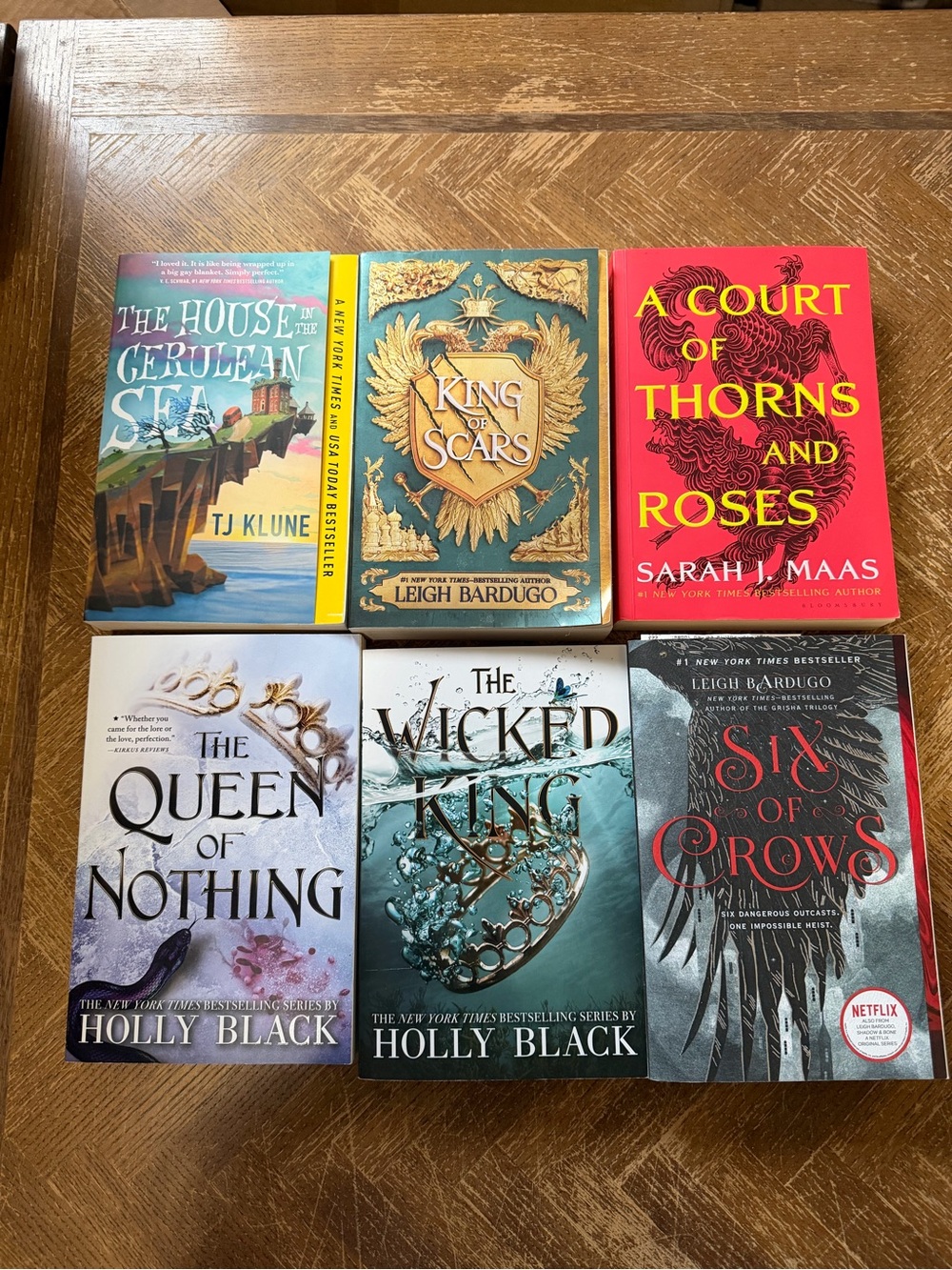 Softcover Fiction Fantasy Books (2 for $25)